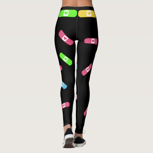 バンダードナースまたはポップ・アートのAnyoneファッションレギンス レギンス (裏面)