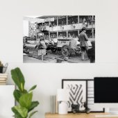 バンダービルトカップレースカー1910年 ポスター (ホームオフィス)