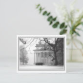 バンダービルトマンションインウィンター ポストカード (スタンド正面)