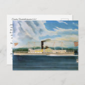 バンダービルト汽船1847 ポストカード (正面/裏面)