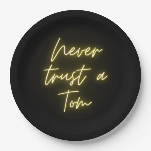 バンダーポンプルール紙プレート ペーパープレート (正面)