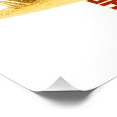 バンチプリンで一番背が高い可愛いベビーキリン漫画 フォトプリント            (角)