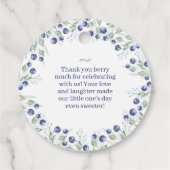 バンチベリーファースト誕生日メッセージカード フェイバータグ (裏面)