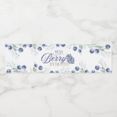 バンチベリーファースト誕生日 ペットボトルラベル (シングルラベル)