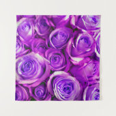 バンチローズの背景 バレンタインデー 愛とロマンスのシンボル タペストリー (正面)