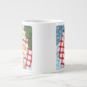 バンットケーキとコーヒー2人用 ジャンボコーヒーマグカップ (正面)