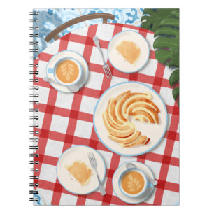 バンットケーキとコーヒー2人用 ノートブック
