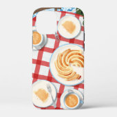 バンットケーキとコーヒー2人用 Case-Mate iPhoneケース (裏面)