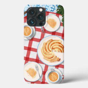 バンットケーキとコーヒー2人用 iPhone 13 PROケース