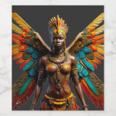 バンツマラフィキファンタジーアフリカンフェアリー ワインラベル (シングルラベル)