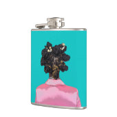 バンツーティール（緑がかった色）。 フラスク (左)