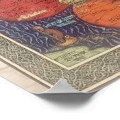 バンティンクローバーリーフマップ1581ポスター ポスター (角)