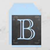 バンティング国旗のバナーの黒板の外観 (正面/裏面)