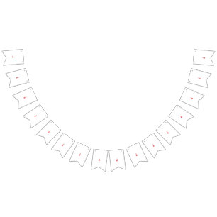 バンティング・バナーでパーティ鮮やかスを昇格させる バンティングフラッグ