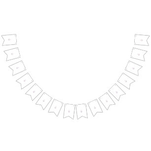 バンティング・バナーでパーティ鮮やかスを昇格させる バンティングフラッグ