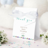 バンティンバナーニュートラル性別ベビーシャワー フェイバーボックス