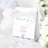 バンティンバナーニュートラル性別ベビーシャワー フェイバーボックス