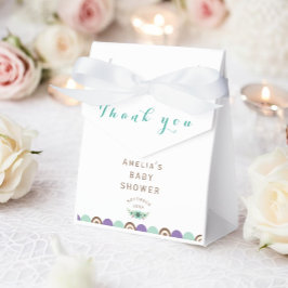 バンティンバナーニュートラル性別ベビーシャワー フェイバーボックス