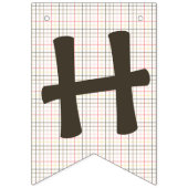 バンティンバナー – チヌークサーモンオンプレイド バンティングフラッグ (第2の旗)