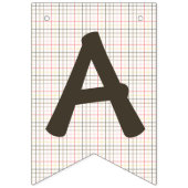 バンティンバナー – チヌークサーモンオンプレイド バンティングフラッグ (第3の旗)