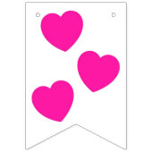 バンティンバナー – バレンタインデー バンティングフラッグ (第1の旗)