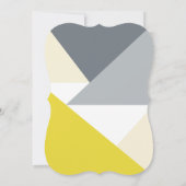 バンティンベビーシャワー招待状 招待状 (裏面)