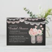 バンティンメイスンジャールシャルボードブライダルシャワー招待状 招待状 (スタンド正面)