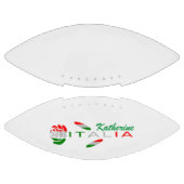 バンディエラディタリアパーソナライズされたローザ アメリカンフットボール (パネル)