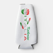 バンディエラディタリアパーソナライズされたローザ ボトルクーラー (正面)