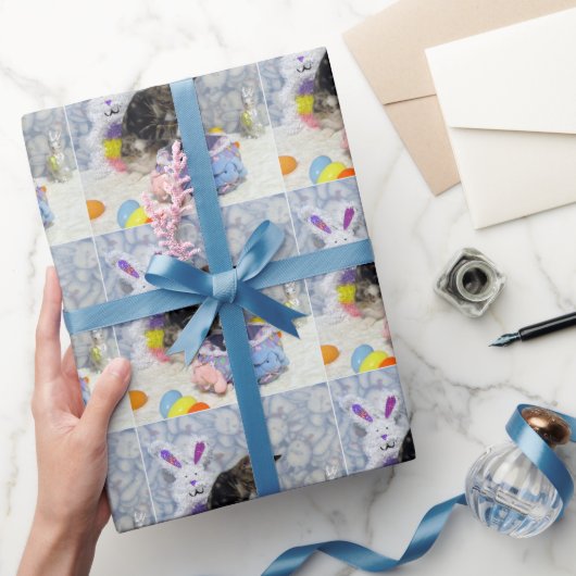 バンディットのイースターラッピング紙- Cat / Kitten ラッピングペーパー (ギフト)