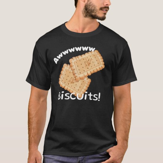 バンディットのビスケット Tシャツ (正面)