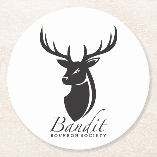 バンディットラウンドコースター ラウンドペーパーコースター (正面)