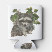 バンディット白黒ラクーンゴミのパンダ 缶クーラー (裏面)