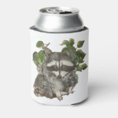 バンディット白黒ラクーンゴミのパンダ 缶クーラー (缶裏面)