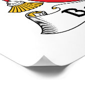 バンデイラ家紋 ポスター (角)