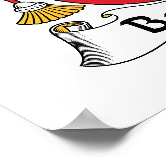 バンデイラ家紋 ポスター (角)