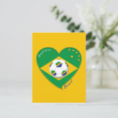 バンデブラジルフトボルドカンペオネデルムンド ポストカード (スタンド正面)