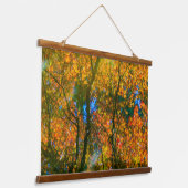 バンデュセンボタニカルガーデンバンクーバー，カナダ 吊り下げ型タペストリー (傾斜あり)