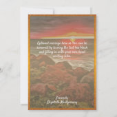 バンデラスサンセット914 サンキューカード (裏面)