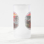 バンデラスロッキーサンセット914 フロストグラスビールジョッキ (中央)