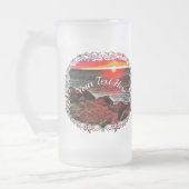 バンデラスロッキーサンセット914 フロストグラスビールジョッキ (左)