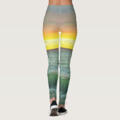 バンデラス湾の帆船0884 レギンス (裏面)