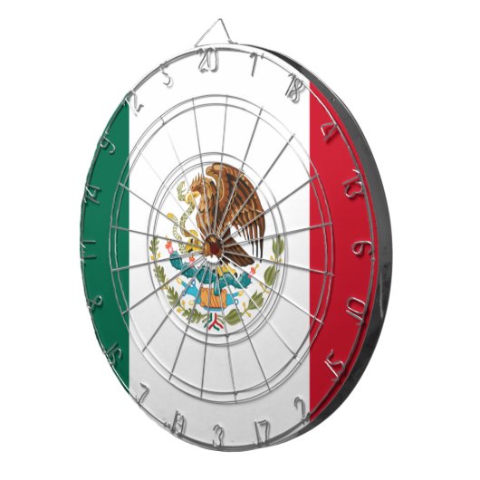 バンデラデメキシコ – メキシコ国旗 – メキシコ国旗 ダーツボード (正面右)
