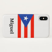 バンデラボリグアプエルト県国旗4アナ Case-Mate iPhoneケース (裏面(横))