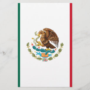 バンデラ·デ·メキシコ-メキシコ-メキシコ国旗 便箋