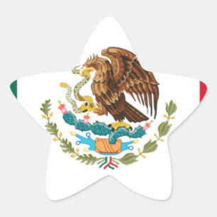 バンデラ·デ·メキシコ-メキシコ-メキシコ国旗 星シール