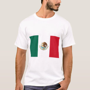 バンデラ·デ·メキシコ-メキシコ-メキシコ国旗 Tシャツ