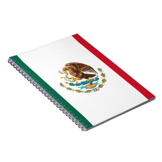 バンデラ・ド・メキシコ – メキシコ国旗 – メキシコ国旗 ノートブック (右側)