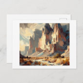 バンデリア国立記念碑ニューメキシコ ポストカード (正面/裏面)