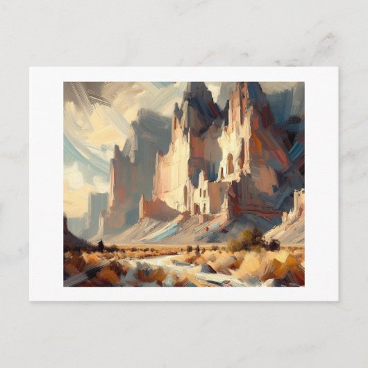 バンデリア国立記念碑ニューメキシコ ポストカード (正面)